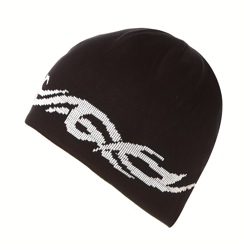 Men's Reversible Knitted Beanie Hat