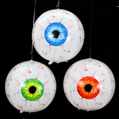 Halloween 4D Eyeball Pumpkin Balloons Inflatable Party Decor