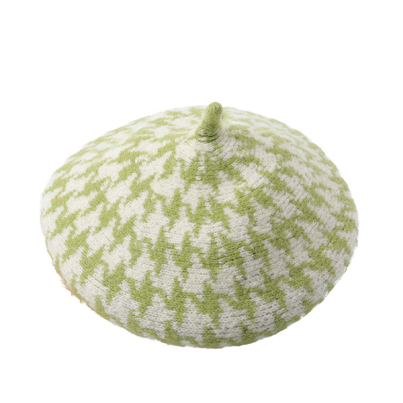 Multicolor Beret Casual Autumn Winter Painter Hat