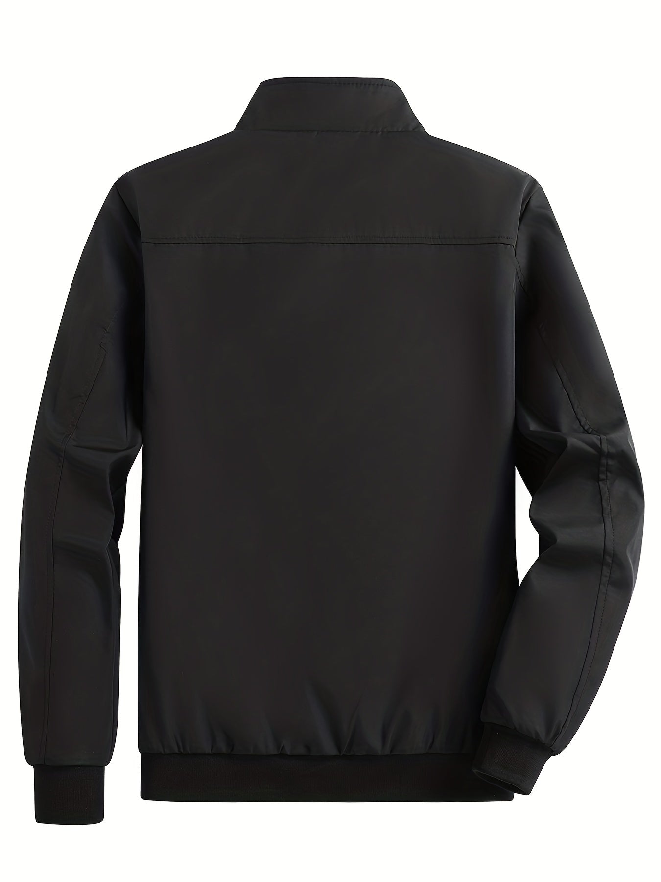 Men's Lightweight Stand Collar Zipper Jacket