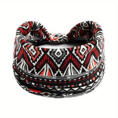 Women's Wide Headband for Sport Workout Non-slip Sweatband