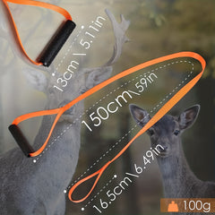 Deer Easy Orange Harness Rope & Strap with Comfortable Grip