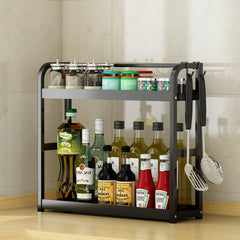 Kitchen Shelf Rack Countertop Seasoning Storage