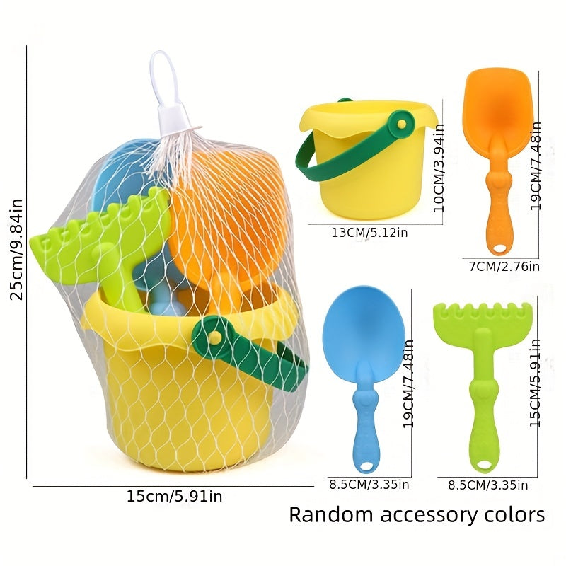 4pcs Beach Set Sand Toys for Toddler Boys Girls