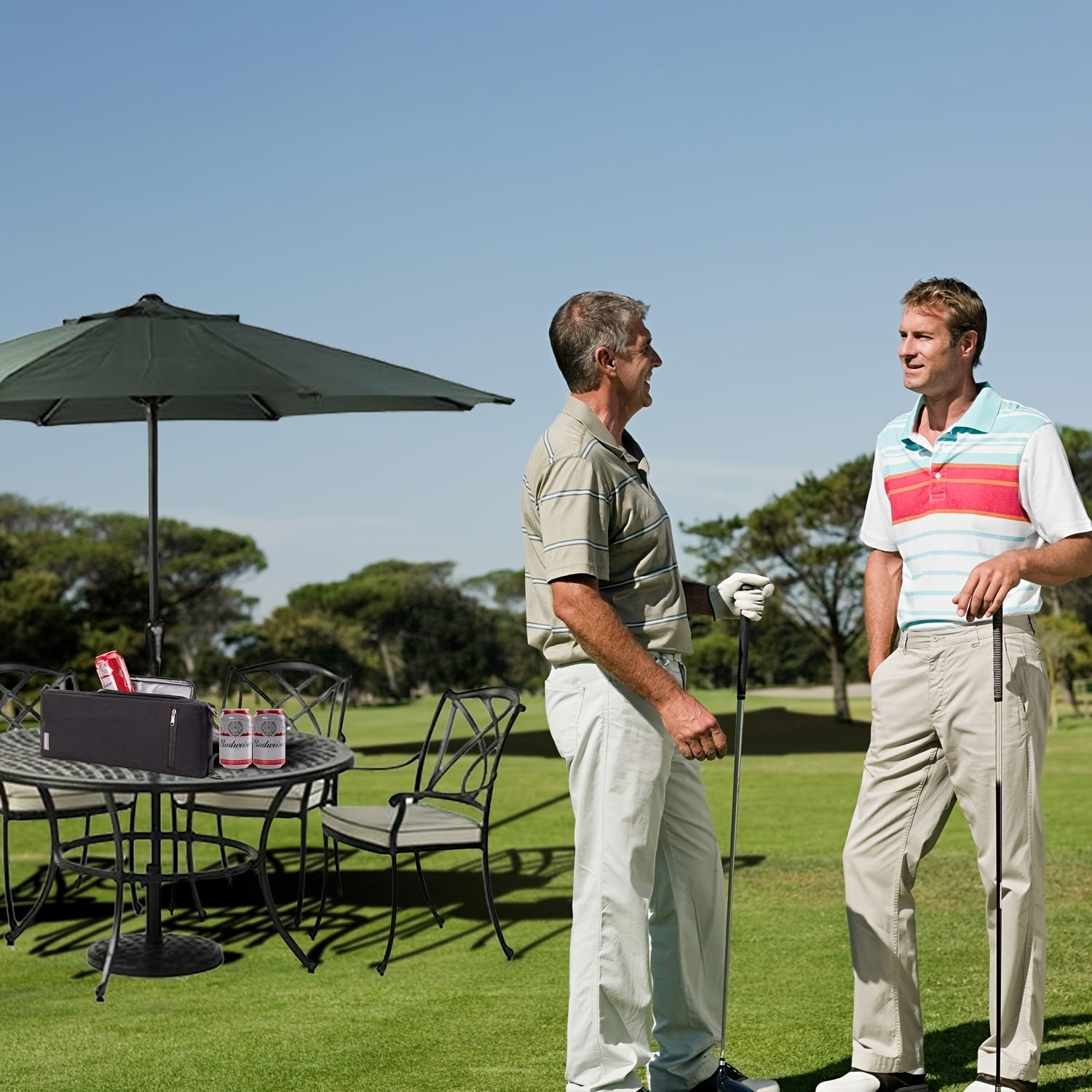 Insulated Beer Sleeve for Golf Bags - Keep Beverages Secure