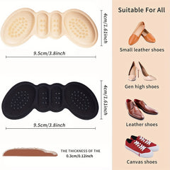 4 Pairs High Heel Shoe Stickers Anti-Drop & Anti-Grind Foot Stickers