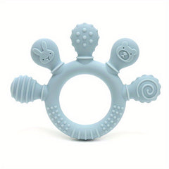 Idela Baby Teething Ring Silicone Teether for Infants