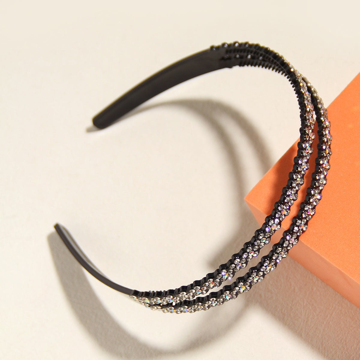Rhinestone Headband Crystal Hairband Hair Hoops for Women Girls