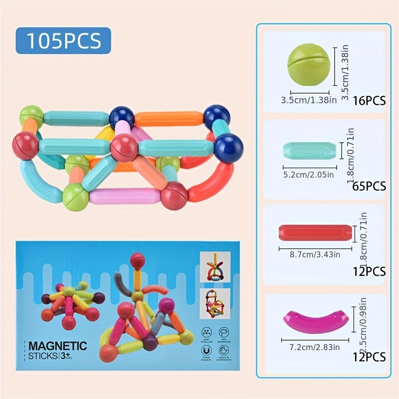 Magnetic Building Blocks 3D Construction Toys