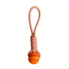 Pet Dog Puppy Cotton Rope Leakage Food Ball Molar Teeth Cleaning Toy