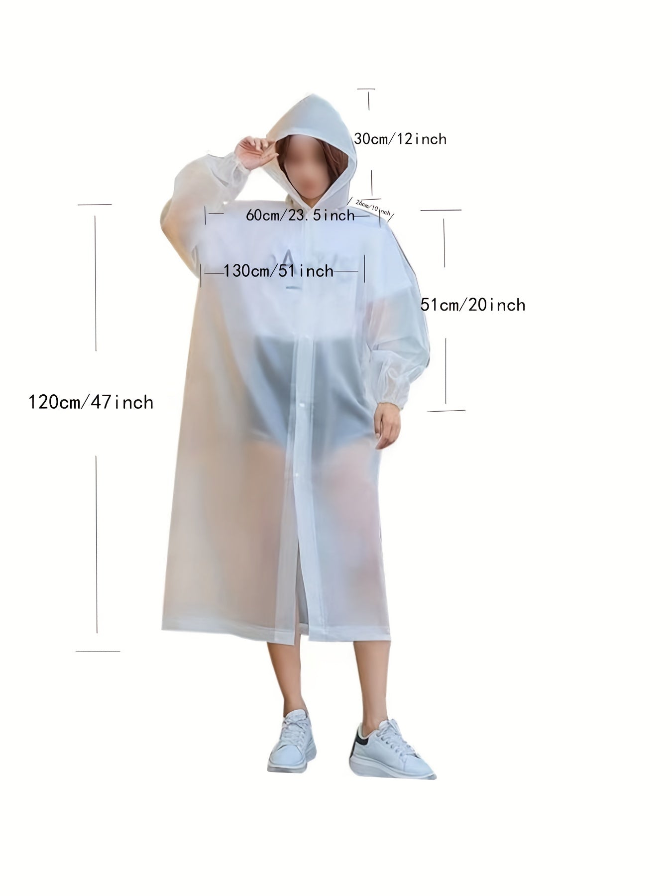 Waterproof Raincoat for Men & Women - Stay Dry & Stylish