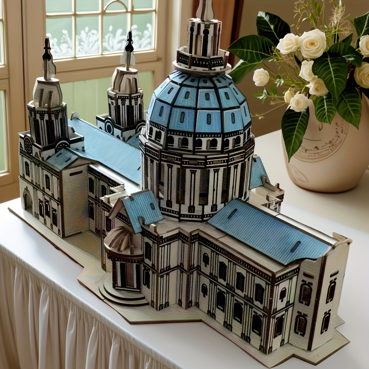 St Paul's Cathedral 3D Wooden Puzzle Historical Gothic Church Architecture