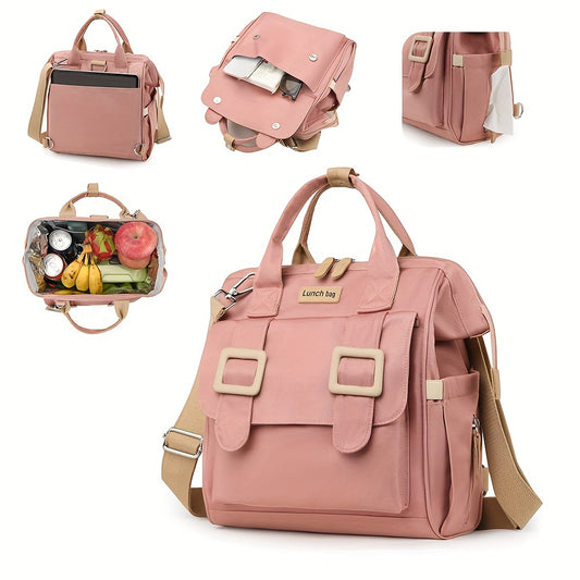 Large Capacity Insulated Lunch Bag for Work & Picnics