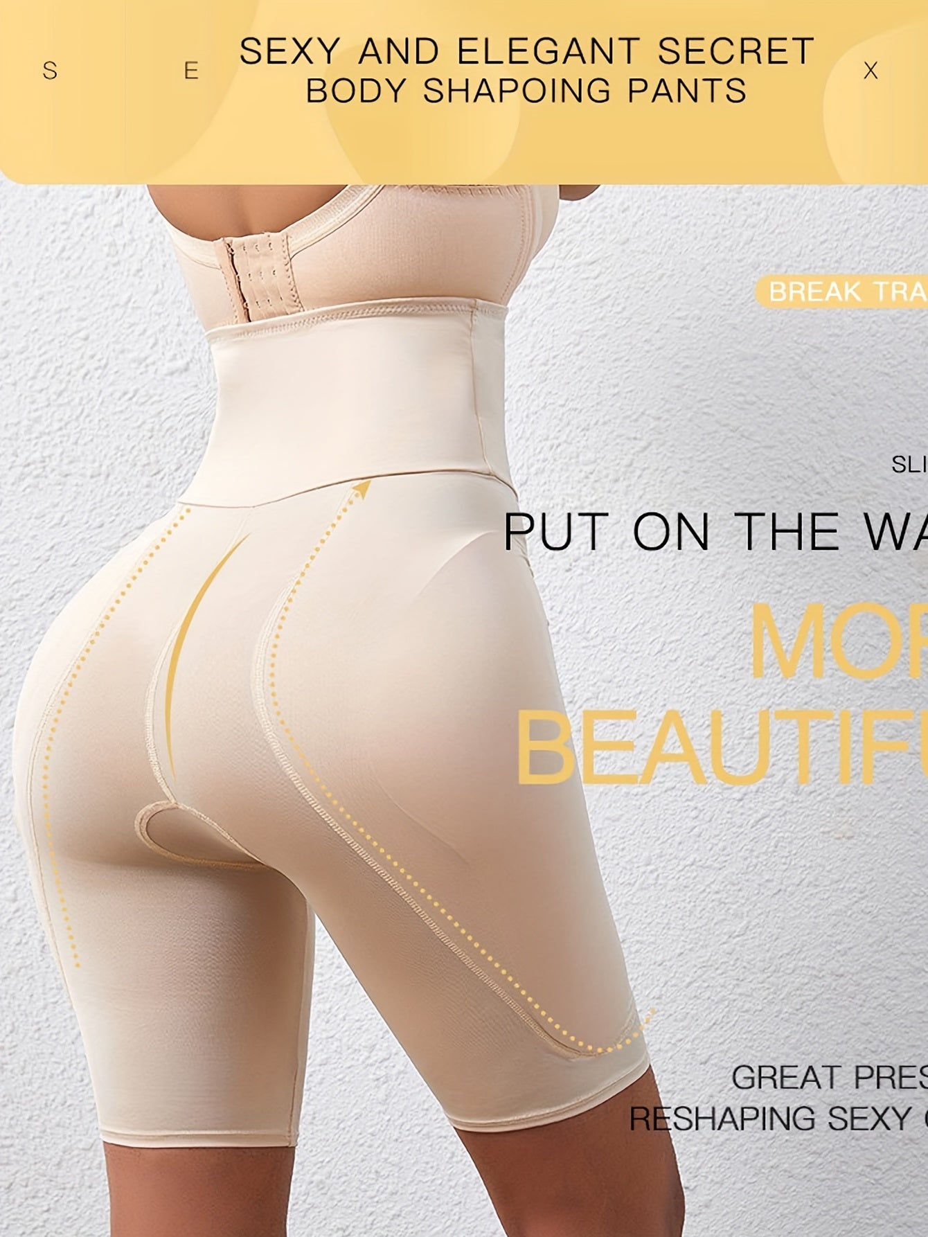 High Waist Shaping Panties Tummy Control Compression Panties