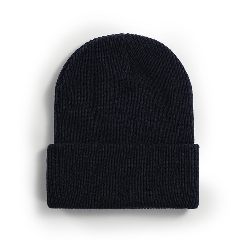 NAIYONG Knitted Cuff Brimless Cap Warm Cap Autumn Winter Ear Protection