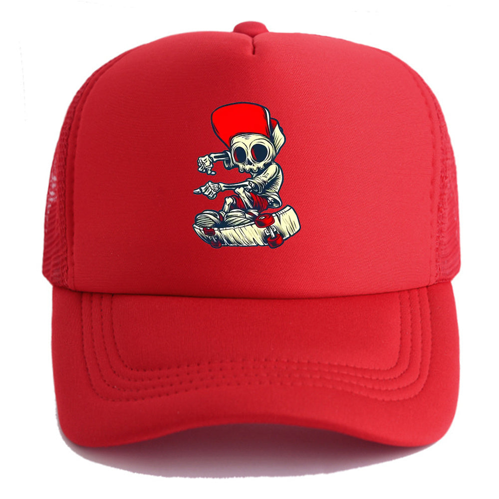 Unisex Mesh Sunshade Adjustable Baseball Cap Outdoor Sport Embroidery