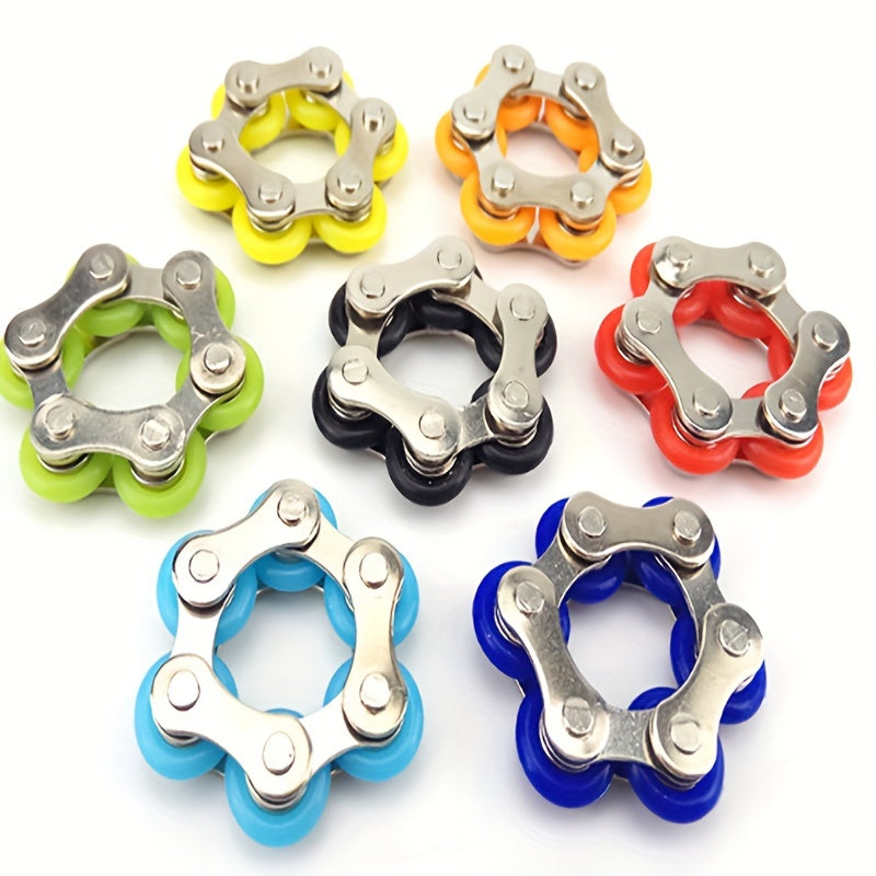Six Link Chain Decompression Toy Metal Toy
