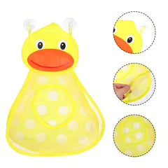 Little Yellow Duck Cartoon Bathroom Bedroom Kids Toy Storage Hanging Bag