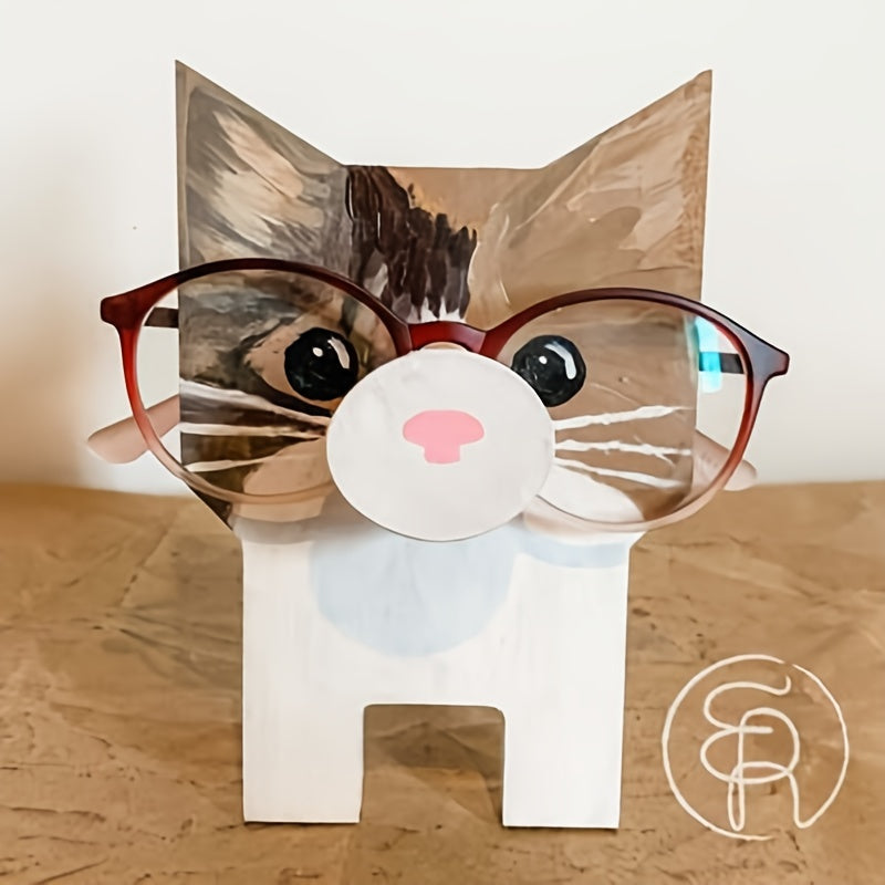 Small Animal Eyeglass Storage Rack Display Collection