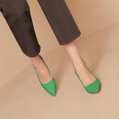 Women's Solid Stiletto Heels Point Toe Outdoor Pumps