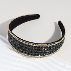 Wide Brimmed Rhinestone Headband Head Hoop Women Hair Accessories