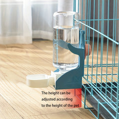 Pet Automatic Water Dispenser Rabbit Water Bowl Hanging Bunny Water Dispenser