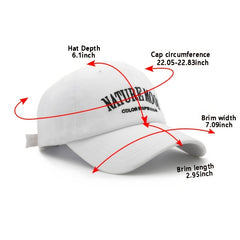 Solid Baseball Cap Vintage Hats Washed Distressed Dad Hat For Men Women