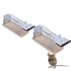 2pcs Live Mouse Trap Quick Effective Sanitary Safe Mousetrap Catcher