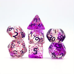 7pcs Letter Dice Set for Board Games and Parties