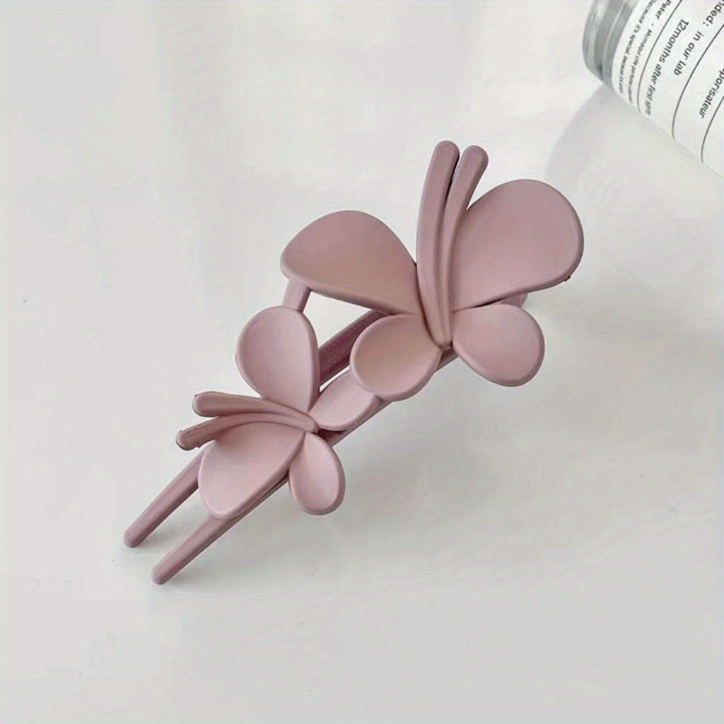 Butterfly Shape Duck Billed Hair Clip Ponytail Holder