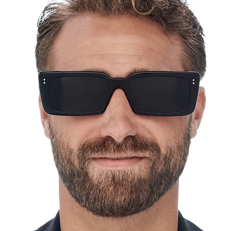 Personalised Wide Leg Square Sunglasses for Men