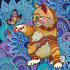 Cat Pattern Diamond Painting Kit DIY 5D Art Home Decor