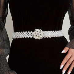 Elastic Belt Waistband Women Dress Belts