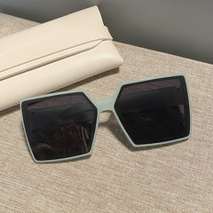 Oversized Square Sunglasses Gradient Glasses Driving UV400