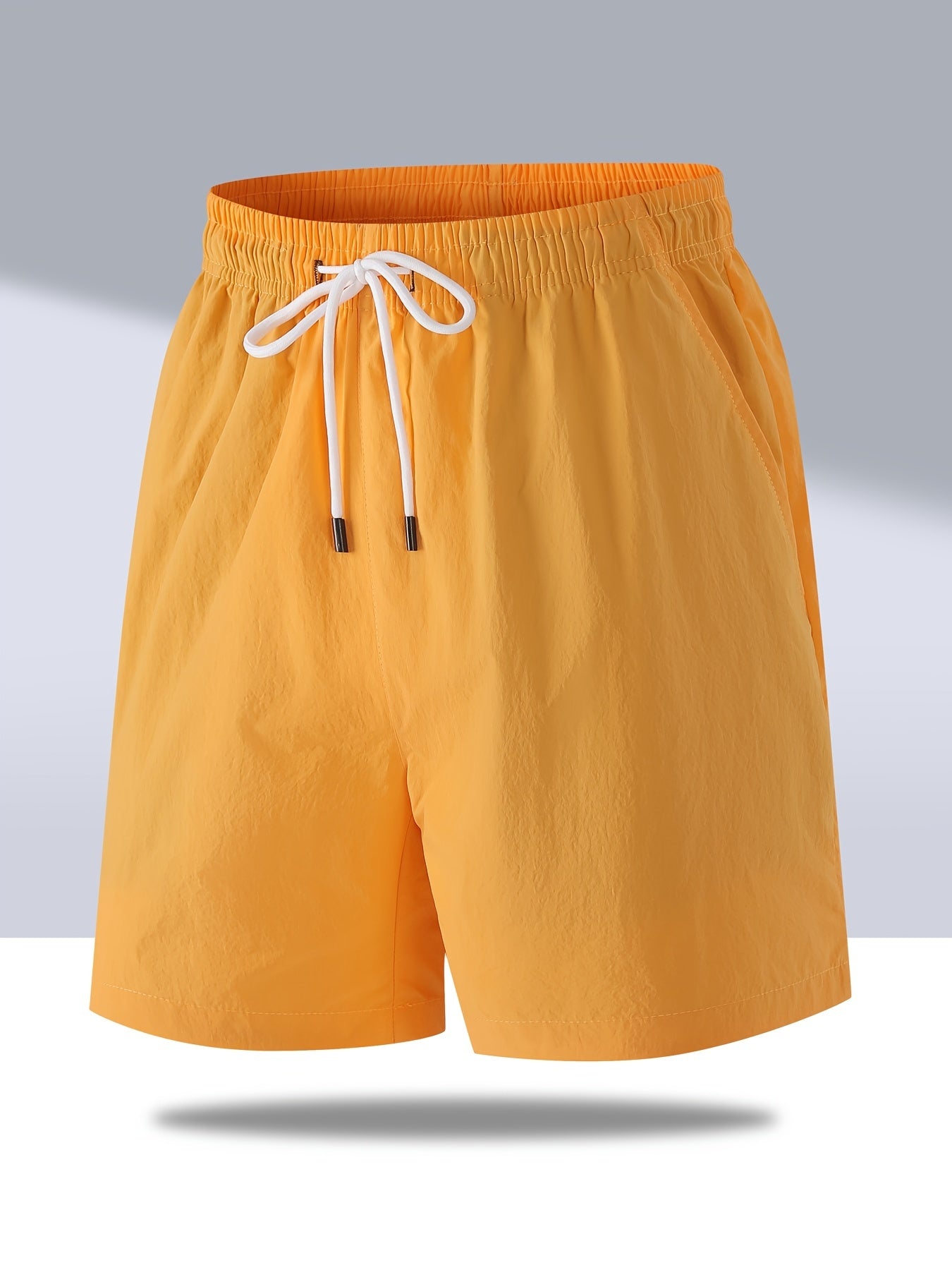 Men's Lightweight Drawstring Shorts Summer Casual Loose Fit Outdoors Clothing
