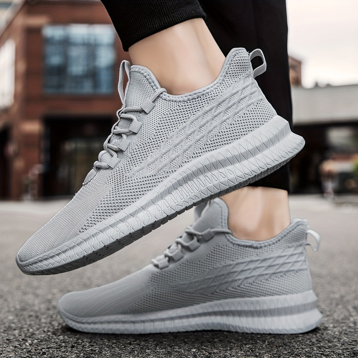 Men's Breathable Lightweight Casual Shoes Non Slip Sneakers