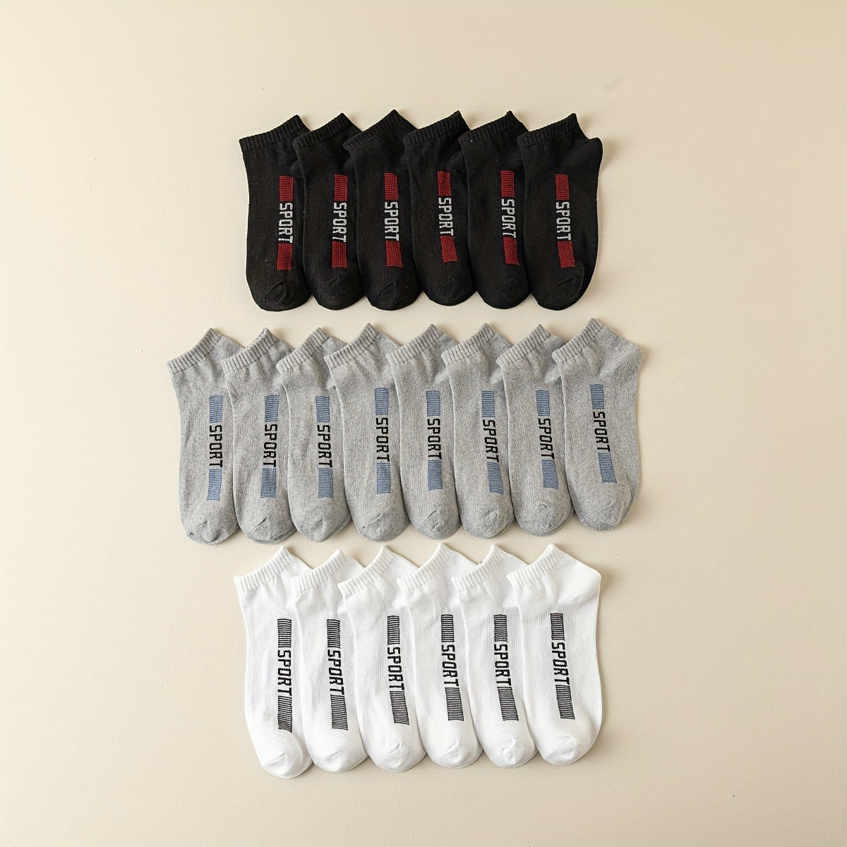 10 Pairs Letter Print Socks Comfy & Breathable Sports Socks Women's Stockings