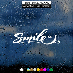 Waterproof Auto Stickers Smile Car Decals Smiley Decal For Automobile
