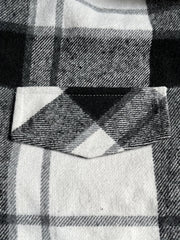 Men's Plaid Button Up Long Sleeve Shirt