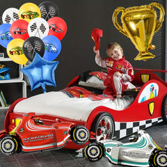 27pcs Racing Car Birthday Party Supplies Balloons Set