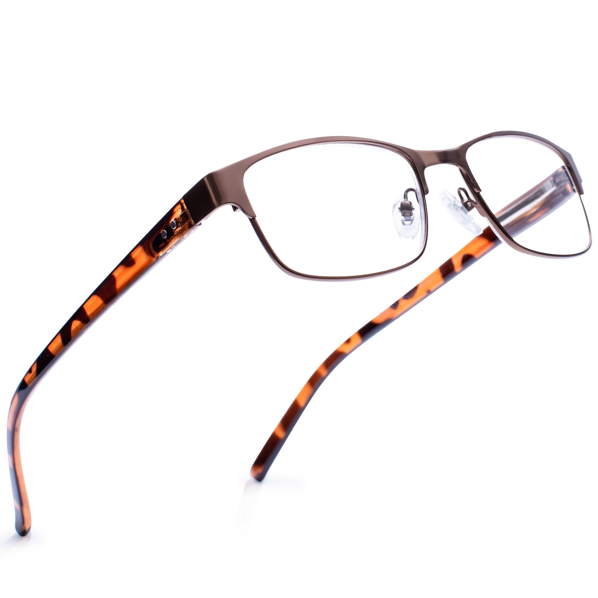 EYEGUARD Mens Reading Glasses Lightweight Metal Readers
