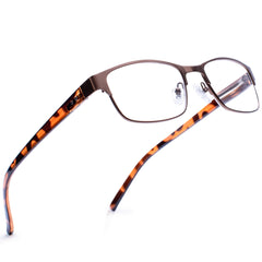 EYEGUARD Mens Reading Glasses Lightweight Metal Readers