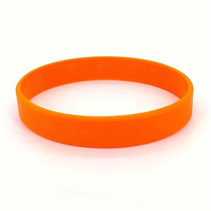 Luminous Silicone Bracelet with Rubber Wristband