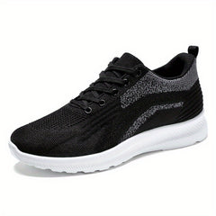 Thick Sole Mesh Running Shoes Lightweight Breathable Non Slip Casual Wear