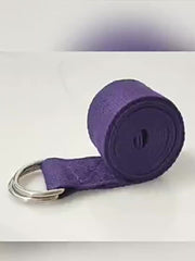 Yoga Strap Adjustable D-ring Buckle Pilates Stretching
