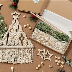 Woven Christmas Tree DIY Kit - Perfect Holiday Gift