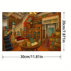 Book Lover Diamond Painting Kit - DIY Craft Set for Adults