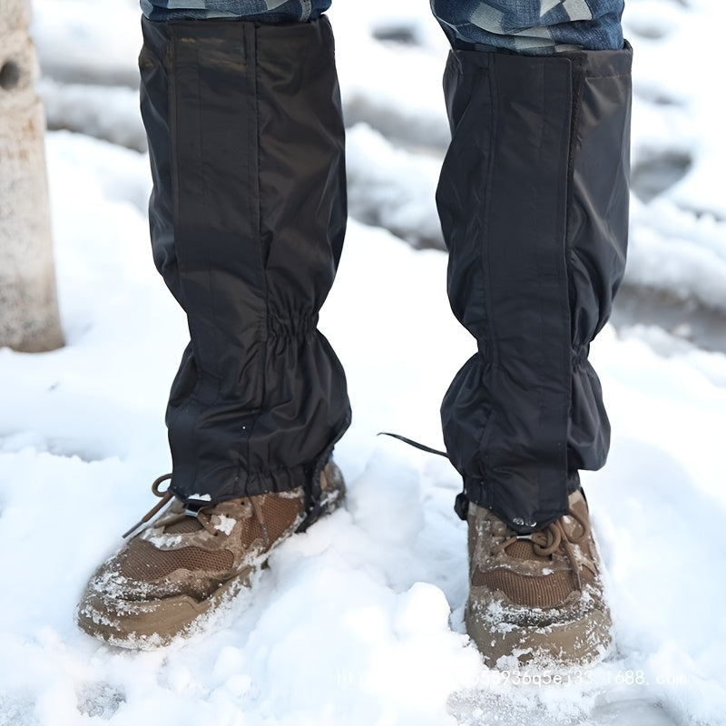 Sandproof Leg Gaiter with Zipper for Outdoor Activities
