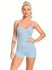 Cami Yoga Romper Seamless Bodysuit Jumpsuit Women's Activewear