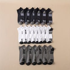 10 Pairs Letter Print Socks Comfy & Breathable Sports Socks Women's Stockings